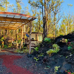 Exotic Garden At Amazing Volcano Fissure Country house